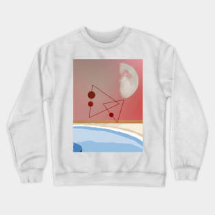 Space Triangles Crewneck Sweatshirt